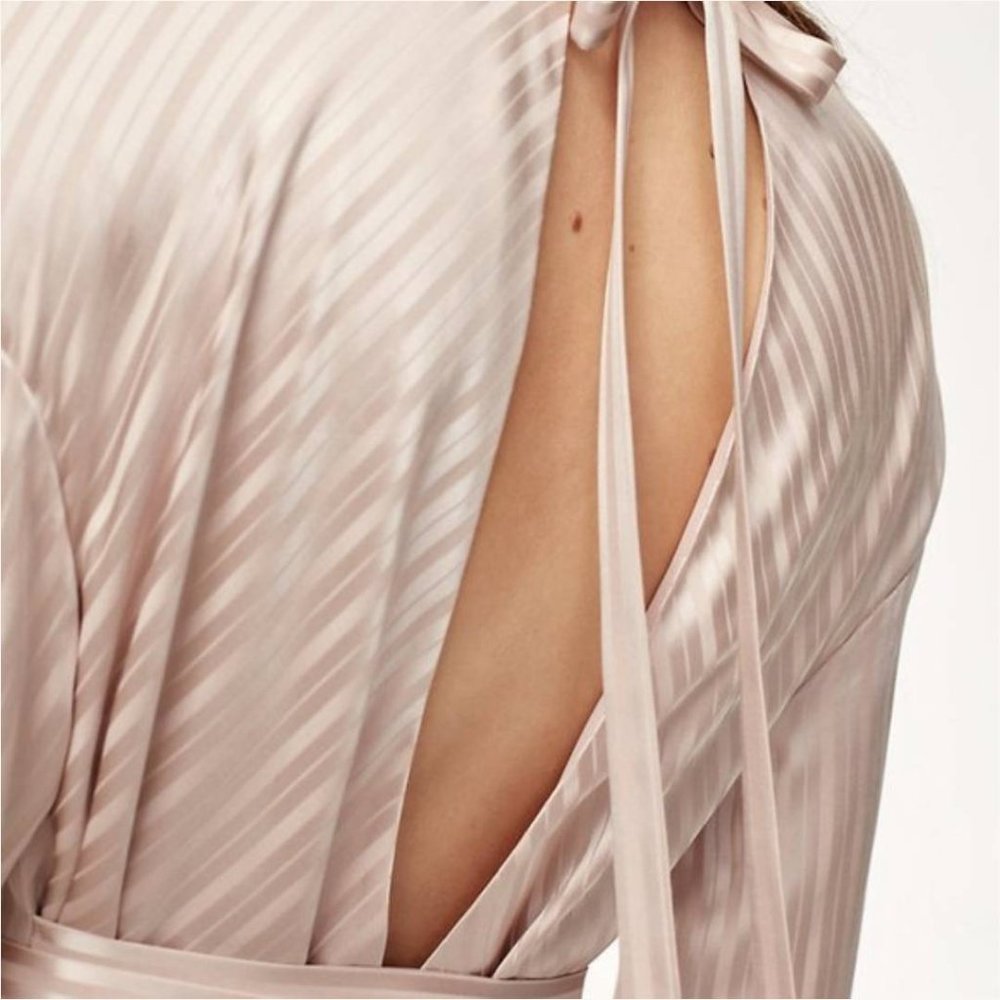 Aritzia Wilfred Gaillard Dress in Light Pink - Picture 4 of 4